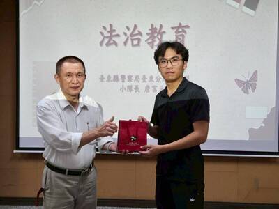 114學年度第一學期法治教育專題演講圖片